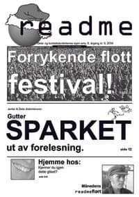 Forside på utgave 2004-05