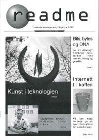 Forside på utgave 2001-01