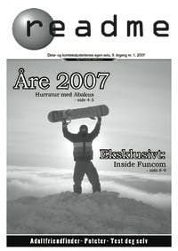 Forside på utgave 2007-01